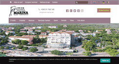 Desktop Screenshot of hotel-marina.net